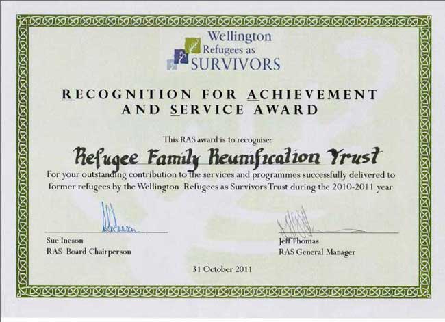 RASaward