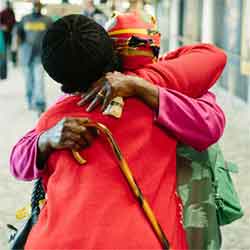 hug