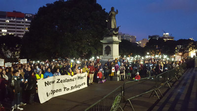 Refugee Vigil
